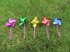 200 Colourful Flower DIY MINI Windmill wholesale Mixed Color