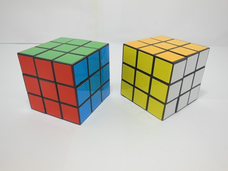 12 Plain Color Magic Cube Puzzler 53x53mm 12 Plain Color Magic Cube Puzzler 53x53mm