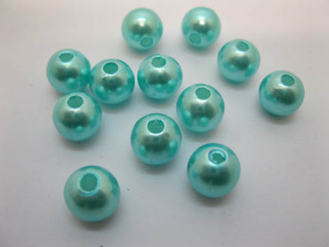 500 Blue Round Simulate Pearl Loose Beads 10mm 500 Blue Round Simulate Pearl Loose Beads 10mm
