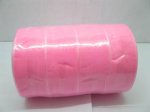 4Rolls X 50Yards Pink Organza Ribbon 38mm