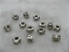 200 Barrel Metal European Beads ac-sp599