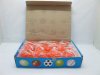 12 Funny Squishy Vivid Orange Sticky Toys