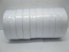 100Yards White Grosgrain Ribbon 15mm