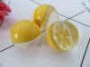 98Pcs Lemon Fruit Rubber Bouncing Ball 30mm Dia.