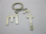 10Pcs Sliver Key Ring Key Chain Father & Mother Symbol