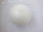 5Sets Hollow 2Piece Polystyrene Foam Ball Decor Craft DIY 200MM