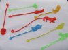 100 Novelty Sticky Animal Toy for Kids Assorted