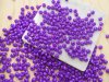 3000Pcs Flat Round Faceted Spacer Beads 6x4mm - Purple