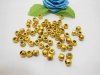 2100pcs Golden Plated Pony Beads Jewelry Finding