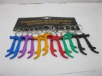 4x12 Aluminum Alloy Hammer Key Rings Mixed Colour