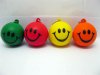 48 Anti-Stress PU Foam Squeeze Smile Face Ball Key Ring