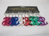 4x12 Aluminum Alloy Dollar Symbol Key Ring Mixed Colour Wholesal