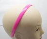 20X Fuschia Hairbands Hair Clips Craft for DIY 12MM