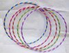 10 New Colorful Hula Hoops Exercise Sports Hoop 65cm