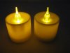 24X Battery Operated Yellow LED Tea Light Candle
