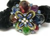 12pcs Chic Designer Hair Clips,Rhinestone Floral Clips