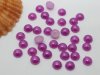 5000Pcs 6mm Purple Semi-Circle Simulated Pearl Bead Flatback
