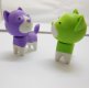 36Pcs New Detachable Novelty Erasers Puppy Shaped Mixed