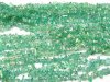 10 Strands Glitter Reseda Loose Glass Chip Beads