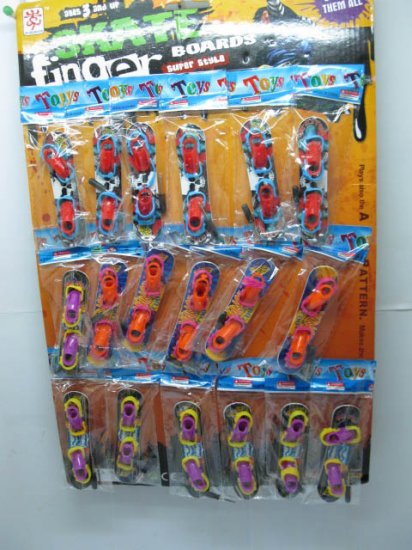 5Sheet X 18 Finger Skate Board Fingerboard Toy - Click Image to Close