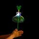 20X LED Light Magic Stick Wand Rainbow Spinnig Bubble Flashing