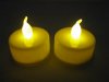 24X Battery Operated MINI Yellow LED Tea Light Candle