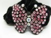 12pcs Chic Designer Hair Clips,Rhinestone Floral Clips