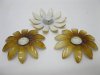 20Pc Coffee Blossom Sunflower Hairclip Jewelry Finding Beads 6cm