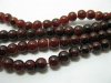 1Bag X 1600pcs (500Gram) Brown Coffee Glass Beads 6mm Dia.