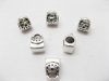 100 silver plated alloy metal Handbag Pandora Beads