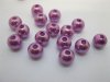 1000 Purple 8mm Round Simulate Pearl Beads 1000 Purple 8mm Round Simulate Pearl Beads