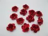 475Pcs Red Flower Beads Findings 15mm 475Pcs Red Flower Beads Findings 15mm