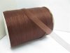 1Roll X 500Yards Coffee Brown Organza Ribbon 9mm 1Roll X 500Yards Coffee Brown Organza Ribbon 9mm