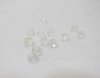 1800Pcs Clear Transparent Faceted Round Beads 8mm Jewellery Find