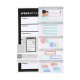 1Set Magnetic Weekly Planner Dry Erase Mount Notepad Magnet Note 1Set Magnetic Weekly Planner Dry Erase Mount Notepad Magnet Note