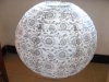 4Pcs Portable Foral Printing Paper Lantern Wedding Favour