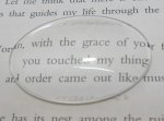 50Pcs Clear Oval Glass Magnifying Cabochon Tiles 25x35mm