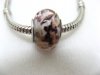 100 White Murano Round Glass European Beads be-g348 100 White Murano Round Glass European Beads be-g348