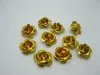 475Pcs Golden Flower Beads Findings 15mm 475Pcs Golden Flower Beads Findings 15mm