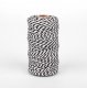 2x100Yards Black White Cotton Bakers Twine String Cord Rope 2x100Yards Black White Cotton Bakers Twine String Cord Rope