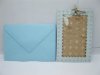 5Packs X 20Sets Blue Personlised Wedding Party Invitation