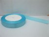 10Rolls X 25Yards Blue Satin Ribbon 15mm