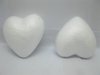 200Pcs New Polystyrene Foam Heart Decoration Craft DIY 60mm