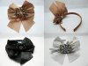 12X New Hair Band with Attached Large Rhinestone Bowknot Mixed 12X New Hair Band with Attached Large Rhinestone Bowknot Mixed
