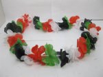 12 Hawaiian Dress Party Flower Leis/Lei Flower 6.5cm