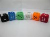 2x24Pcs Funny Sponge Materials Dot Dice with Sucker Wholesale