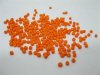 1Bag X 12000Pcs Opaque Glass Seed Beads 3mm Orange