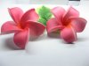 30 New Red Fabulous Foam Frangipani Flower 8x3.5cm