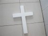 4X Styrofoam Foam Cross Decoration Craft DIY 35.5cm Long