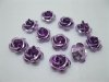 475Pcs Light Purple Flower Beads Findings 15mm 475Pcs Light Purple Flower Beads Findings 15mm